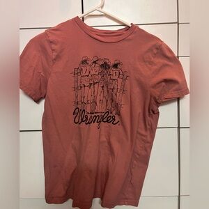 Wrangler graphic tee size small